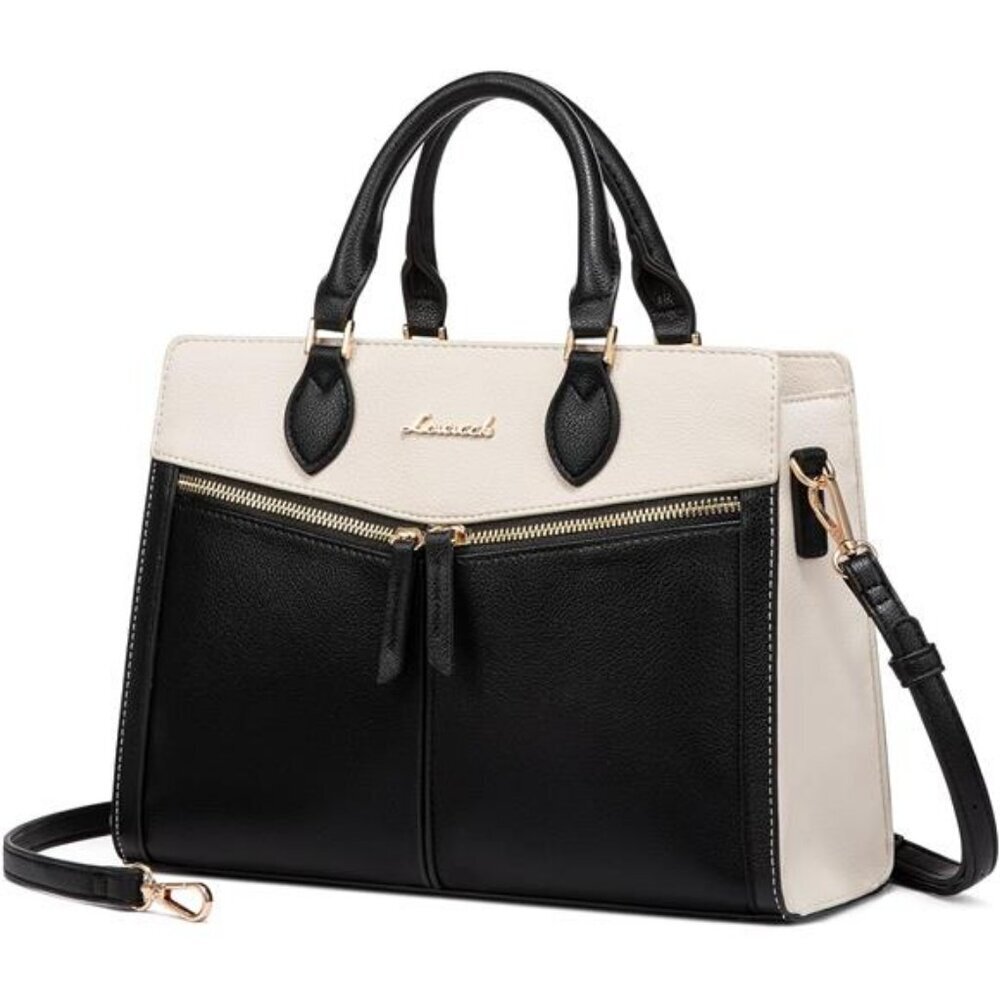 Lovevook Womens Purses And Handbags Pebbled Leather Black Purses For Women